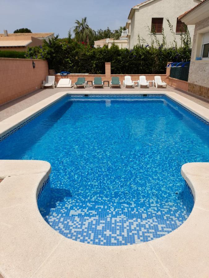 Chalet Muy Cerca De La Playa Con Piscina Privada Dehesa de Campoamor  Kültér fotó