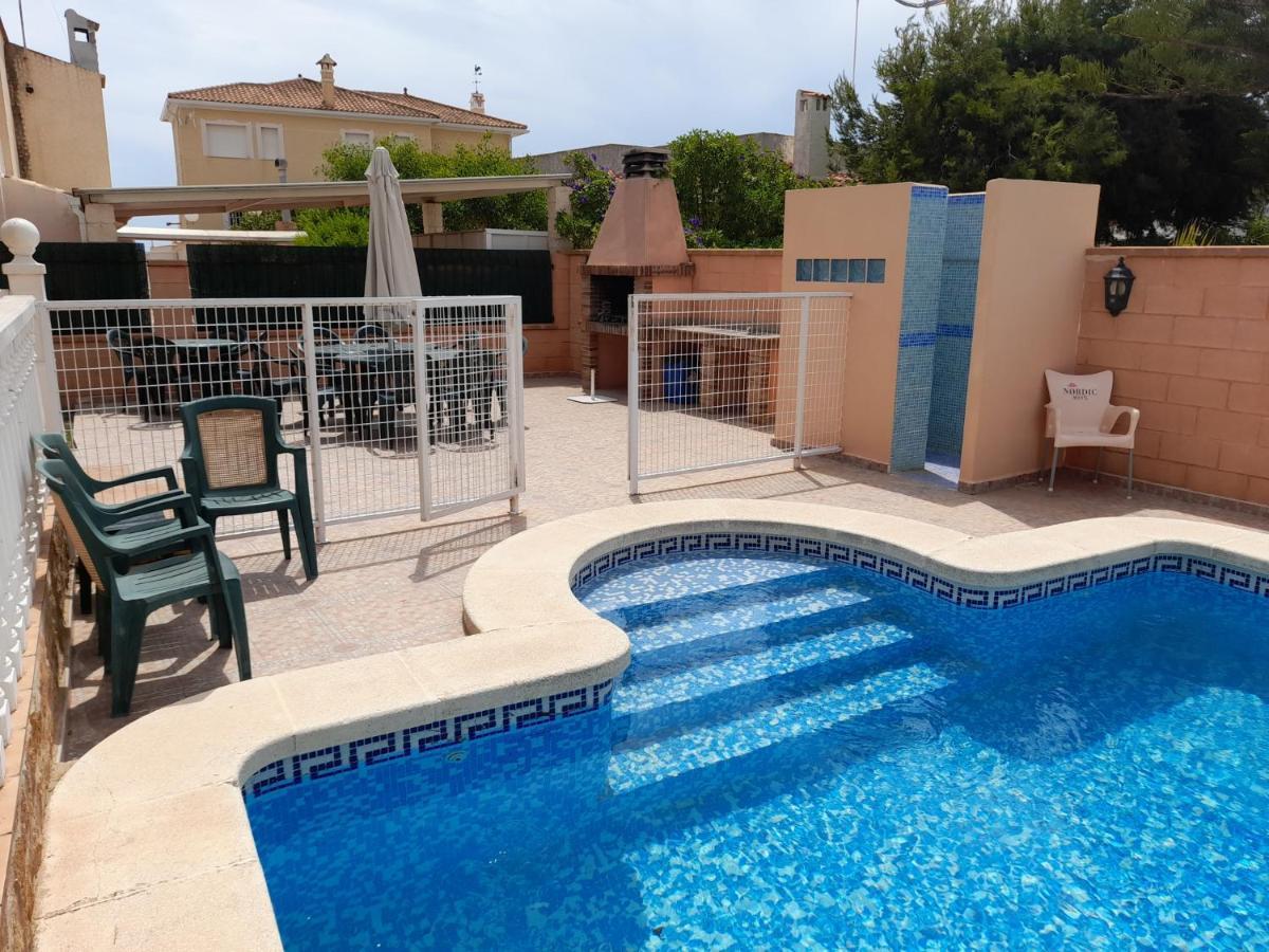 Chalet Muy Cerca De La Playa Con Piscina Privada Dehesa de Campoamor  Kültér fotó